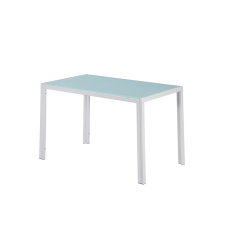 Leziter Ezra 120 cm szögletes üveg étkezőasztal bútor