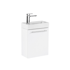 Leziter Fantastic alsó fürdőszoba bútor, mosdóval, fehér színben fürdőszoba bútor