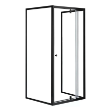 Leziter Flexi 90x90 cm falsíkra szerelhető szögletes zuhanykabin zuhanytálca nélkül kád, zuhanykabin