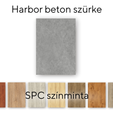 Leziter Harbor beton szürke Vinyl SPC padló minta/db járólap