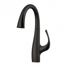 Leziter Infinity Black Egykaros mosogató csaptelep (ACS0323) csaptelep