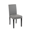 Leziter Kelly bőr étkezőszék szürke színben