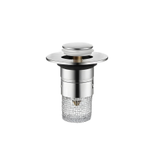 Leziter Lefolyódugó szűrővel rozsdamentes acél 60 mm szaniter