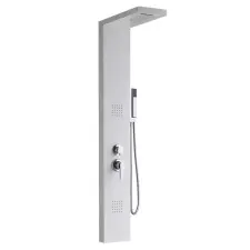 Leziter Malaga White Zuhanypanel - Hidromasszázs - 140cm csaptelep