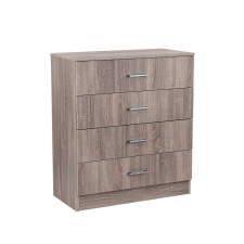 Leziter Miami komód 4 fiókos 80x92 cm yorki tölgy-yorki tölgy bútor