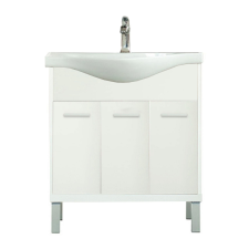 Leziter Nerva 75 cm-es bútorhoz alsószekrény mosdóval fehér fürdőszoba bútor