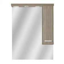Leziter Nerva 75 cm-es tükrös felsőszekrény, Rauna szil fürdőszoba bútor