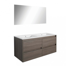 Leziter Porto Prime 120 komplett fürdőszoba bútor rauna szil színben fürdőszoba bútor