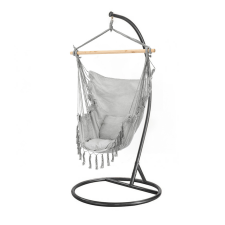 Leziter Puerto függőszék állvánnyal szürke-fekete kerti bútor