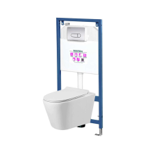 Leziter Ride Függesztett WC Szett - Perem Nélküli, Soft-Close Ülőke szaniter