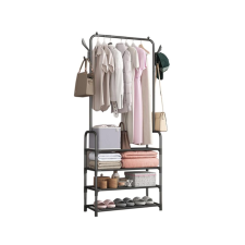 Leziter Ruhaállvány LRA-01 fekete bútor