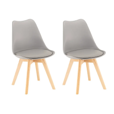 Leziter Silla étkezőszék 2 db szürke színben bútor