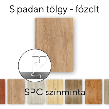  Leziter Sipadan tölgy Vinyl SPC fózolt padló minta/db járólap
