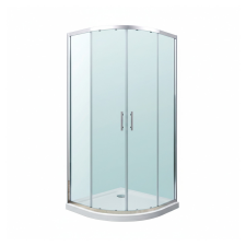 Leziter Soul 90x90 cm íves zuhanykabin zuhanytálcával kád, zuhanykabin