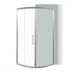 Leziter Spirit Clear 80x80 cm íves zuhanykabin zuhanytálca nélkül