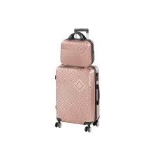 Leziter TraveLux Pro VII gurulós bőrönd szett rosegold