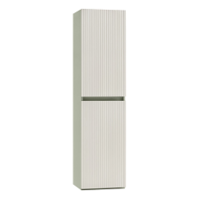 Leziter Trent függesztett oldal szekrény zöld-fehér fürdőszoba bútor