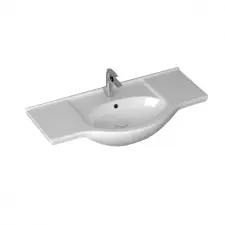 Leziter V105 szárnyas kerámia mosdó 105x50 cm szaniter