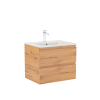 Leziter Vario Forte 60 alsó szekrény mosdóval tölgy-tölgy