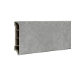 Leziter Vinyl SPC padlószegély Harbor beton szürke 2400x60x12 mm
