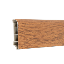 Leziter Vinyl SPC padlószegély Kruger tölgy 2400x60x12 mm élvédő, sín, szegélyelem