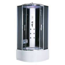 Leziter Vital Hidromasszázs Zuhanykabin - Mélytálcás - 90x90 cm kád, zuhanykabin