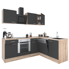 Leziter Yorki 220 sarok konyhabútor alsó sütős kivitelben bútor