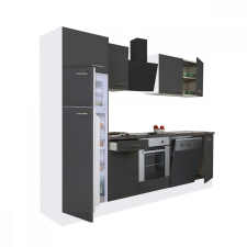 Leziter Yorki 280 konyhabútor alsó sütős, felülfagyasztós hűtős kivitelben bútor