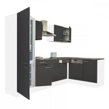 Leziter Yorki 280 sarok konyhabútor alulfagyasztós hűtős kivitelben bútor