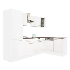 Leziter Yorki 280 sarok konyhabútor polcos kivitelben bútor