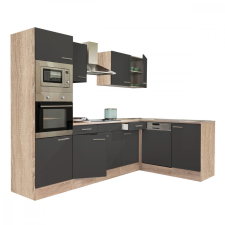 Leziter Yorki 280 sarok konyhabútor sütős és mikrohullámű sütős kivitelben bútor
