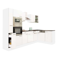 Leziter Yorki 310 sarok konyhabútor sütős és mikrohullámű sütős kivitelben bútor