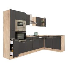 Leziter Yorki 310 sarok konyhabútor sütős és mikrohullámű sütős kivitelben bútor