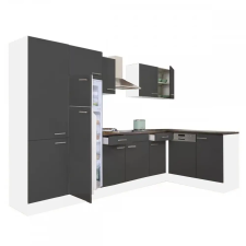 Leziter Yorki 340 sarok konyhabútor felülfagyasztós hűtős kivitelben bútor