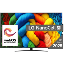 LG 75NANO81A3A tévé