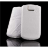 LG BL20/KP500, Álló bőr tok, fehér - Special