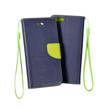 LG FANCY LG G5 sötétkék-zöld szilikon keretes könyvtok tok és táska