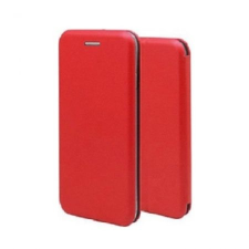 LG Forcell Elegance LG K20 (2019) oldalra nyíló mágneses könyv tok szilikon belsővel piros tok és táska