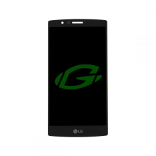 LG H815 G4 fekete gyári LCD kijelző érintővel és kerettel mobiltelefon, tablet alkatrész