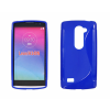 LG Leon H340N, Szilikon tok, S-Case, kék