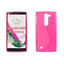 LG Magna/G4C H500F/H525, Szilikon tok, S-Case, rózsaszín tok és táska