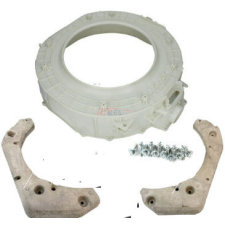  LG mosógép ellensúly, bal és jobb csavarokkal együtt + üst első rész beépíthető gépek kiegészítői