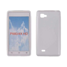 LG Optimus 4X HD P880, Szilikon tok, S-Case, fehér tok és táska