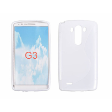 LG Optimus G3 D855, Szilikon tok, S-Case, fehér tok és táska