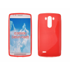 LG Optimus G3 D855, Szilikon tok, S-Case, piros