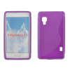 LG Optimus L5 2 E460, Szilikon tok, S-Case, lila