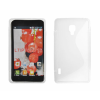 LG Optimus L7 2 P710, Szilikon tok, S-Case, átlátszó