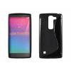 LG Spirit H440N, Szilikon tok, S-Case, fekete