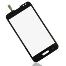 LG Swift L70 D320, Érintőplexi, fekete mobiltelefon, tablet alkatrész