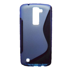 LG Szilikon telefonvédő (S-line) KÉK [LG K8 (K350n)] (5996457639205) tok és táska